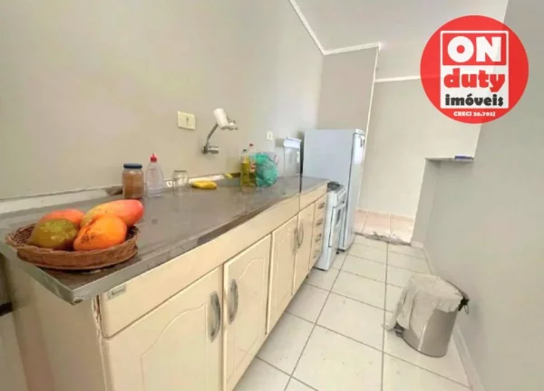 Imagem Cobertura com 2 quartos, 108 m² - venda por R$ 477.000 ou aluguel por R$ 5.260/mês - José Menino - Santos/SP