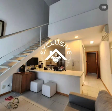 Imagem Apartamento Duplex para Venda em Pituba, Pituba, 1 dormitório, 2 banheiros