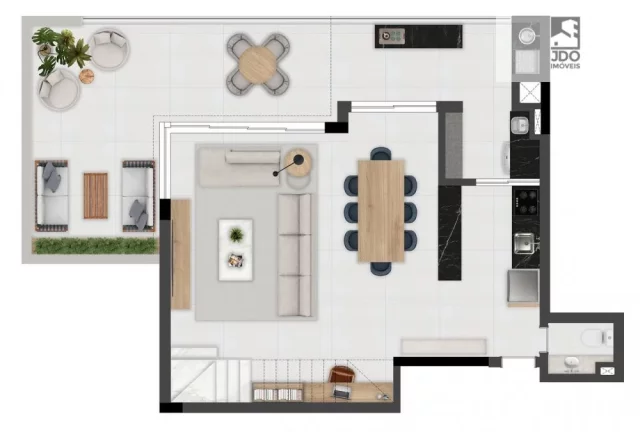 Imagem Cobertura Duplex a Venda no bairro Água Verde - Curitiba, PR
