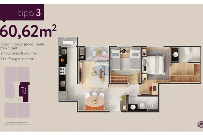 Imagem Apartamento na Planta 2 Quartos Vila Gabriel Sorocaba, ENTREGA EM 2026