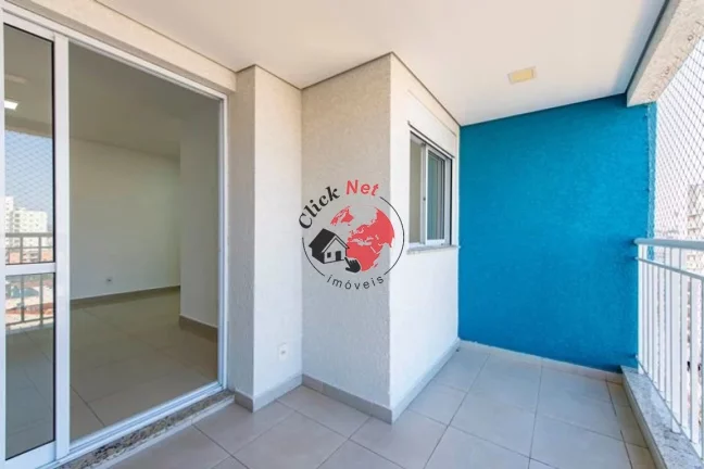 Imagem Apartamento para locação com uma vista incrível da cidade, localizado no bairro Parque das Nações em Santo André
