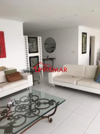 Imagem 4 dormitorios suite frente ao mar Pitangueiras Guarujá 1 vag