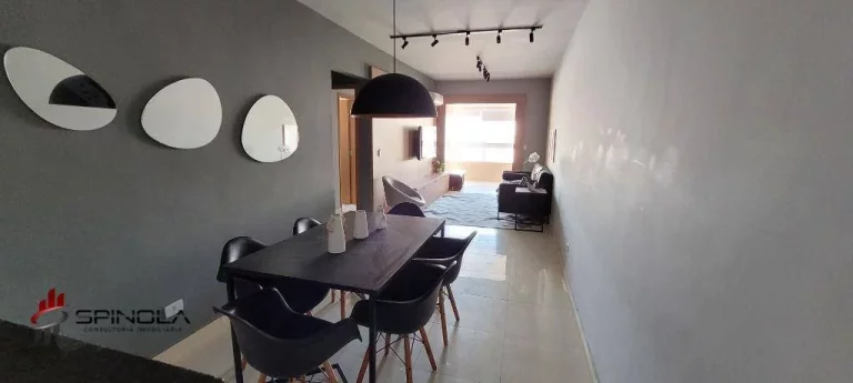 Imagem Apartamento com 2 dormitórios à venda, 84 m² por R$ 685.000,00 - Aviação - Praia Grande/SP
