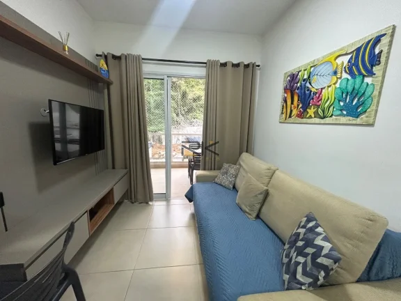Imagem APARTAMENTO PRAIA GRANDE com 2 dormitórios sendo 1 suíte,1 vaga de garagem,varanda gourmet com churrasqueira,sala 2 ambientes