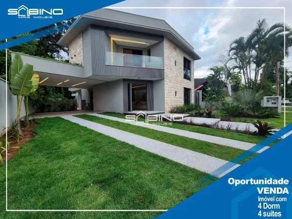 Imagem Casa à venda, com 4 dormitórios 4 suítes 320m² 4 vagas - Riviera de São Lourenço - Bertioga SP