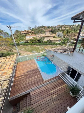 Imagem Casa Vista pra o Mar com 4 suites + 3 apartamentos à venda, por R$ 3.200.000 - Geribá - Armação dos Búzios/RJ