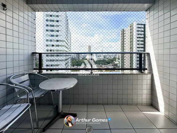 Imagem Apartamento à Venda na Torre – 3 Quartos, 88 m², Andar Alto e 2 Vagas | Edf. Alfredo Farias