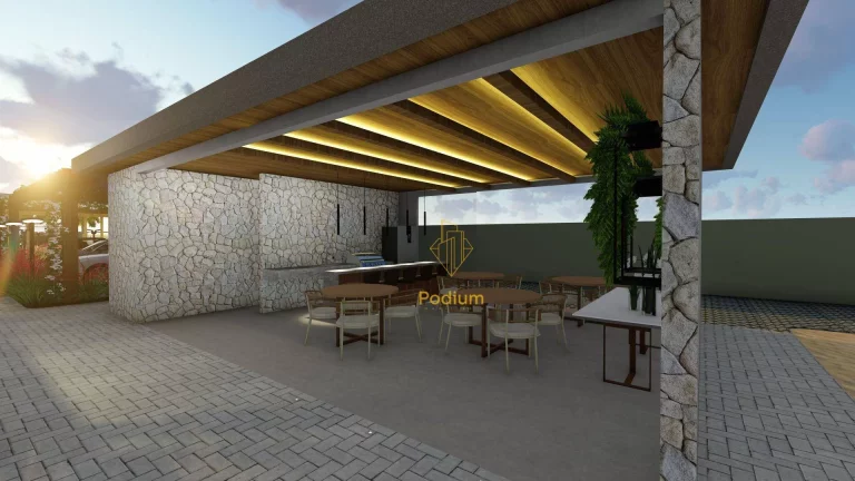 Imagem Casa Duplex em condomínio fechado com área de lazer completa a 240m da praia em Ponta de Campina - CA0110