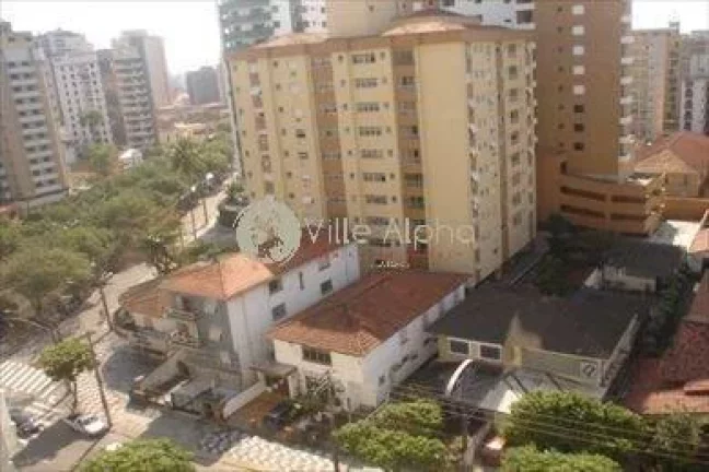 Imagem Apartamento a venda na quadra da praia do Embaré em Santos