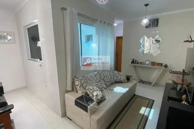 Imagem Cobertura para Venda em Santo André, Vila Valparaíso, 2 dormitórios, 1 banheiro, 1 vaga