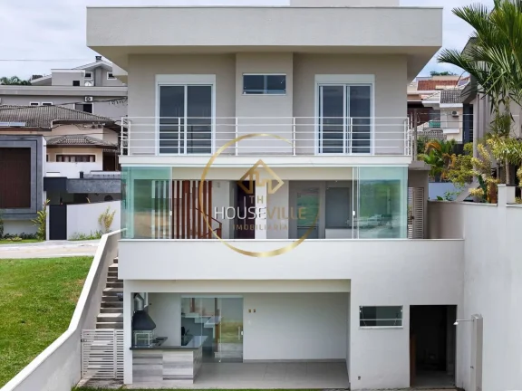 Imagem Casa Sobrado, 3 dormitórios (3 suítes), 4 vagas. Floradas da Serra, Sjc.