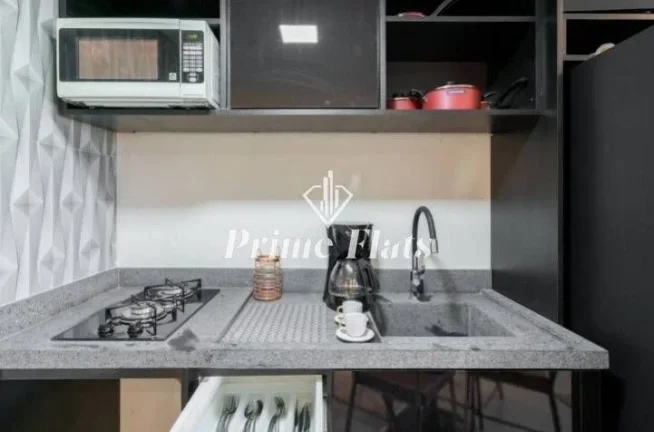 Imagem Flat disponível para locação no Le Premier, com 28m², 1 dormitório e 1 vaga de garagem
