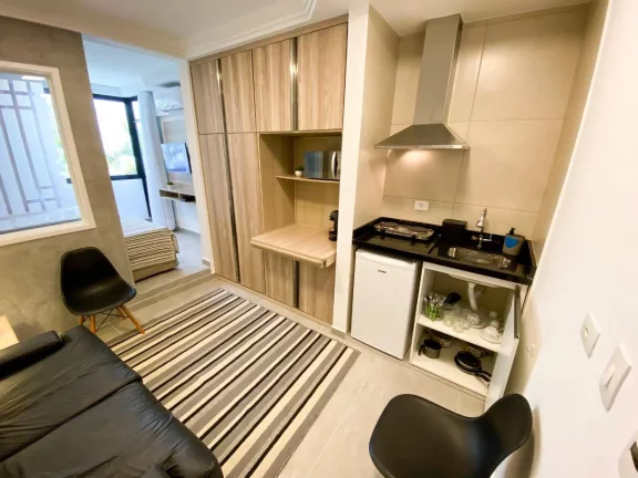 Imagem Flat para venda tem 28 metros quadrados com 1 quarto em Cerq. César - SP