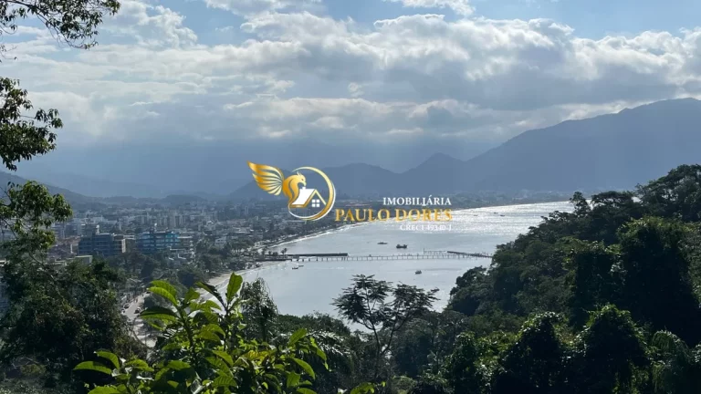 Imagem TERRENO COM VISTA PANORÂMICA PARA O MAR, NO BAIRRO ITAGUÁ UBATUBA-SP