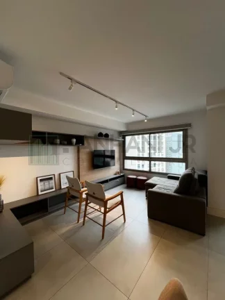 Imagem Apartamento mobilaido no Jardim Paulista: 2 quartos, 2 suítes, 2 salas, 3 banheiros, 2 vagas, 88m² - São Paulo-SP