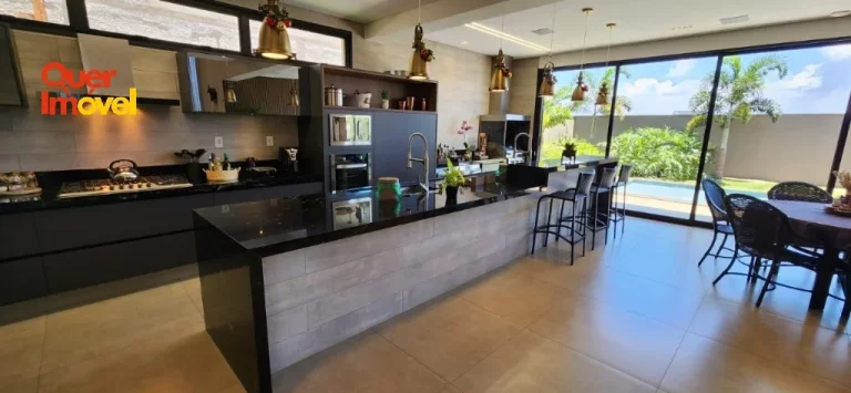 Imagem Casa em Condomínio de Luxo à Venda em Ribeirão Preto-SP, Bairro Terras de Florença 350m² de Área