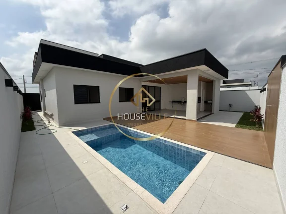 Imagem Casa 3 dormitórios (1 suíte), condomínio Santa Mônica, Caçapava SP