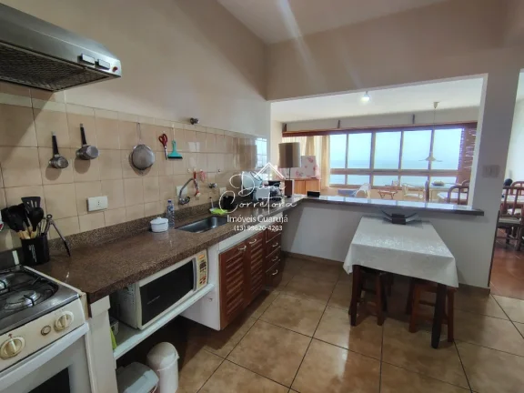Imagem Imperdível! Apartamento de 3 quartos e 2 suítes, 2 salas, 3 banheiros, 2 vagas em Guarujá-SP, Pitangueiras, 200m². Aproveite!