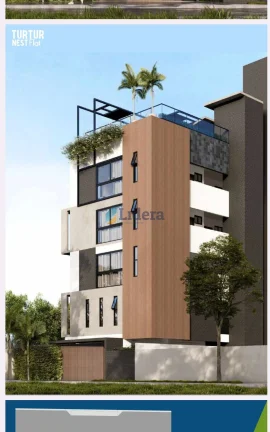 Imagem Apto Flat à venda - 1 quarto - 1 suíte - 29.98m² - Intermares, em Cabedelo-PB