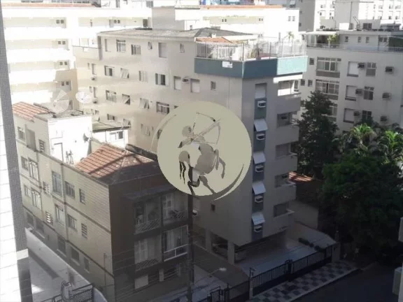 Imagem APARTAMENTO GRANDE NA QUADRADA DA PRAIA COM VISTA MAR E 2 VAGAS DE GARAGENS DEMARCADAS, OPORTUNIDADE...