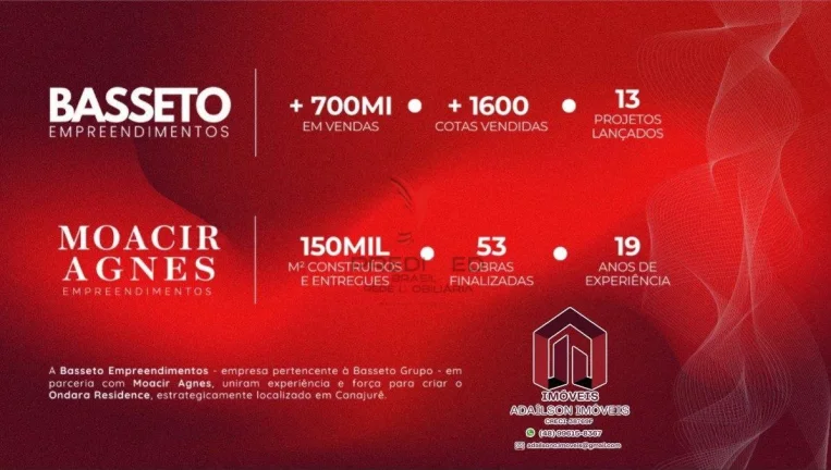 Imagem Lançamento-COBERTURA COM 2 DORMITÓRIOS NO ONDARA RESIDENCE, STUDIOS CANAJURÊ,FLORIPA - SC