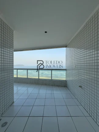 Imagem Apartamento Frente mar com 3 Dormitórios sendo 2 suítes na Guilhermina - Praia Grande