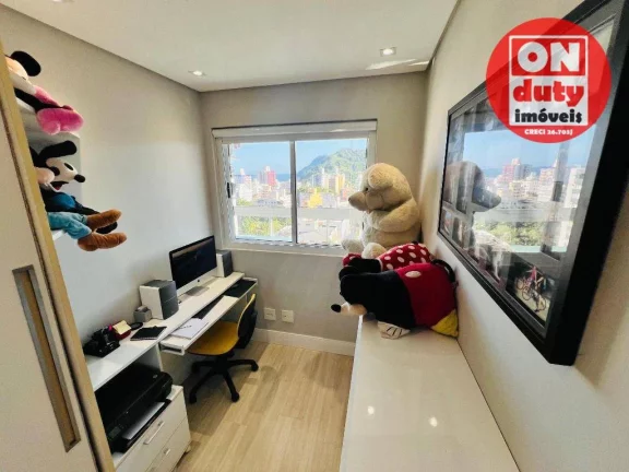 Imagem Apartamento com 2 dormitórios à venda, 96 m² por R$ 700.000 - Jardim Las Palmas - Guarujá/SP