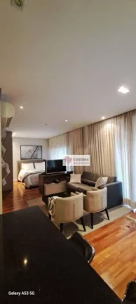 Imagem Apartamento com 1 dormitório para alugar, 60 m² por R$ 11.936,16/mês - Vila Olímpia - São Paulo/SP