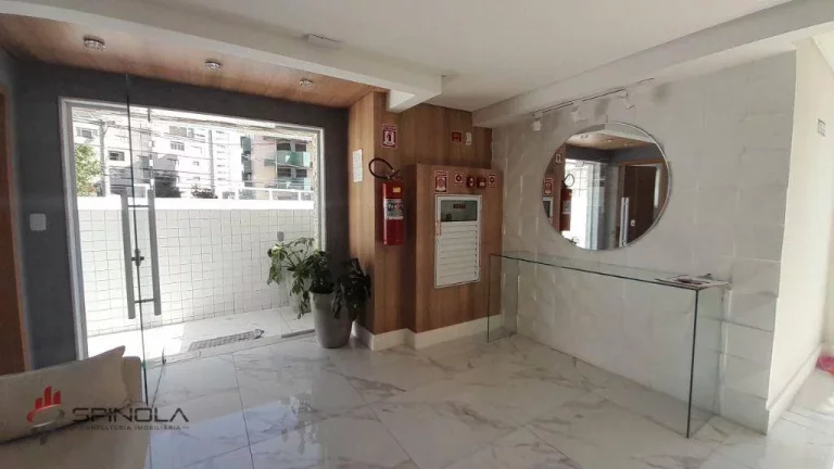 Imagem Apartamento com 2 dormitórios à venda, 56 m² por R$ 380.000,00 - Mirim - Praia Grande/SP