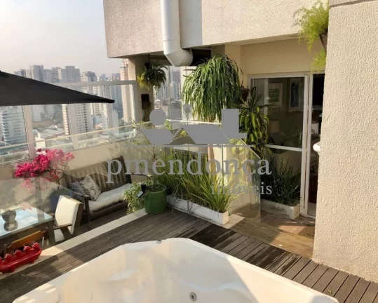 Imagem Cobertura duplex na Vila Romana, face Norte, com muito sol o dia inteiro e o ano inteiro.