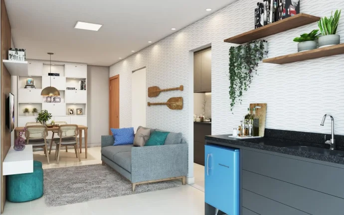 Imagem Apartamento, Residencial em condomínio para Venda O Ilha de Vancouver Residence é um empreendimento completo, perfeito para quem busca qualidade de vida.