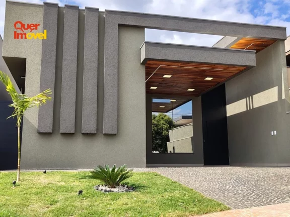 Imagem Condomínio de alto padrão em Ribeirão Preto-SP: Casa com 3 suítes, 4 vagas e 147m² no Jardim San Marco II