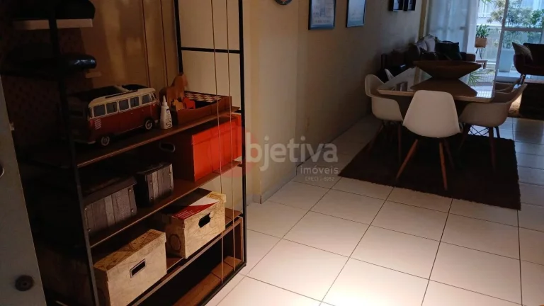 Imagem Apartamento linear mobiliado, 3 quartos, 130 m², Passagem - Cabo Frio