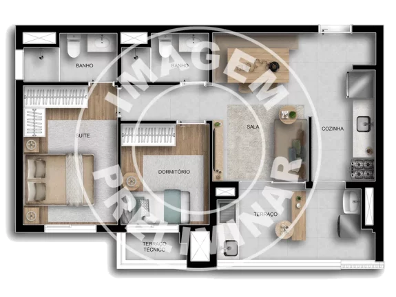 Imagem APARTAMENTO RESIDENCIAL em São Paulo - SP, Praça da Árvore