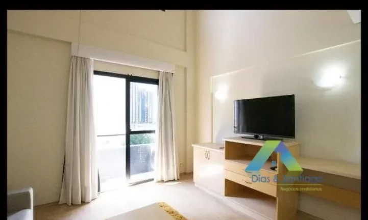 Imagem Apartamento Duplex com 1 dormitório à venda, 55 m² por R$ 660.000,00 - Moema - São Paulo/SP