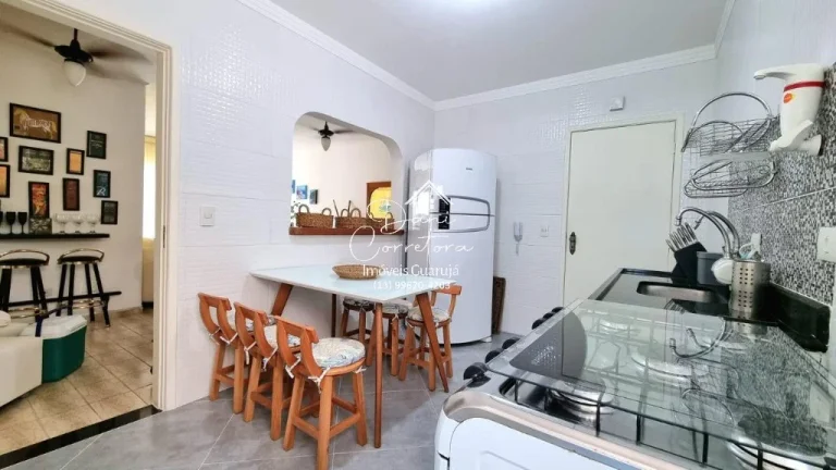 Imagem Imperdível oportunidade de adquirir um apartamento no Guarujá-SP, Jardim Las Palmas: 2 quartos, 1 suíte, 2 salas, 3 banheiros, 1 vaga de garagem e 90m² de área!