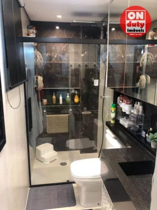 Imagem Apartamento com 2 dormitórios à venda, 67 m² por R$ 550.000,00 - Itararé - São Vicente/SP