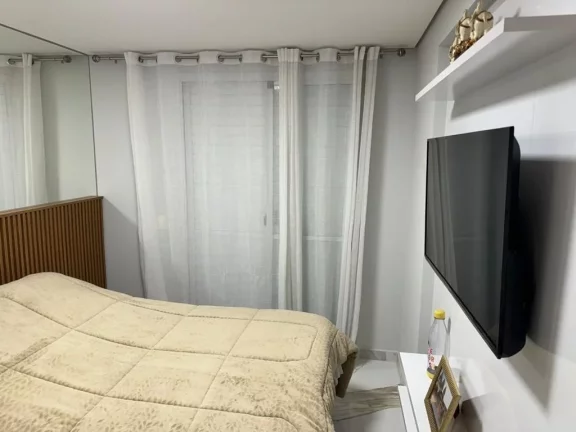 Imagem Apartamento de luxo no coração de Santo André-SP: 3 quartos, 3 suítes, 4 banheiros, 2 vagas na garagem, 115m²! Confira agora no Condomínio Paris Santo André!