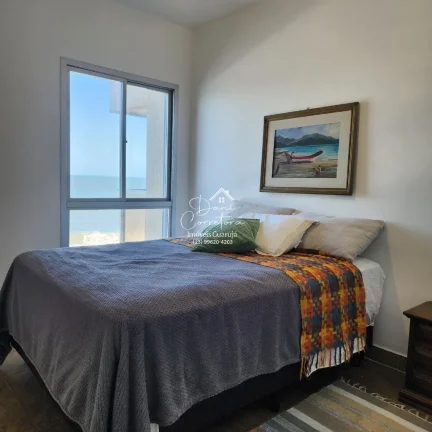 Imagem Apartamento com vista para o oceano no Morro do Maluf em Guarujá-SP: 3 quartos, 1 suíte, 2 salas, 3 banheiros, 1 vaga, 128m².