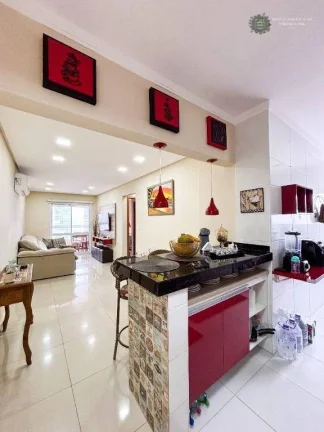 Imagem Apartamento com 2 dormitórios à venda, 83 m² por R$ 700.000 - Canto do Forte - Praia Grande/SP