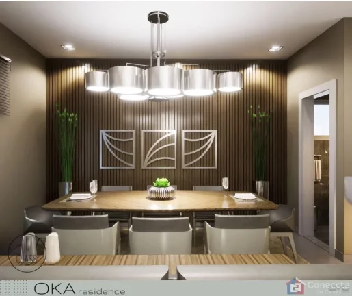 Imagem Título SEO: Apartamento 3 Suítes à Venda no Centro – 108m², 2 Vagas, Novo, R$770 mil