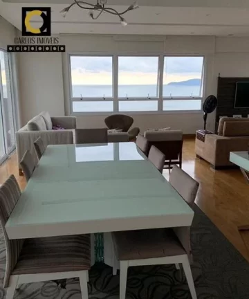 Imagem Lindo Apartamento Vista Mar 235m², Embaré, Santos