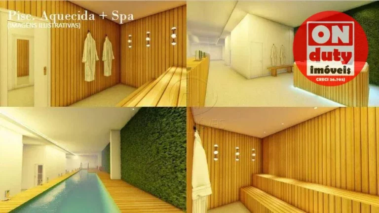 Imagem Espetacular Cobertura. Uma quadra da praia com 3 suítes à venda, 160 m² por R$ 2.800.000 - José Menino - Santos/SP