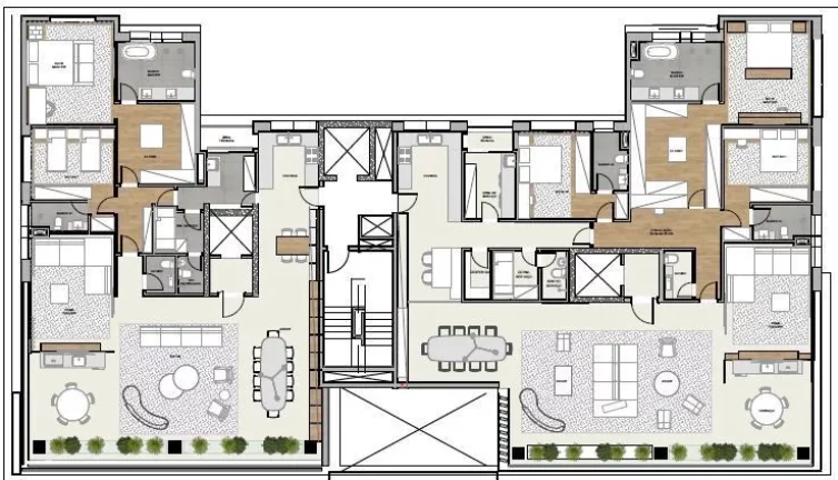 Imagem Apartamento com 3 dormitórios à venda, 231 m² por R$ 10.500.000,00 - Ibirapuera - São Paulo/SP