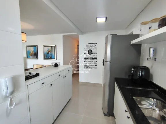 Imagem Apartamento novo com lazer em Guarujá-SP, Pitangueiras: 2 quartos, 1 suíte, 2 salas, 2 banheiros, 1 vaga, 80m². Venha conferir!
