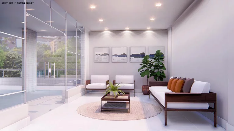 Imagem Apartamento na Planta para Venda em Praia Grande, Canto do Forte, 2 dormitórios, 1 suíte, 2 banheiros, 1 vaga