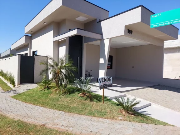 Imagem CASA DE ESQUINA - EXCELENTE ACABAMENTO - CONDOMÍNIO JARDIM DOS LÍRIOS - PAULÍNIA