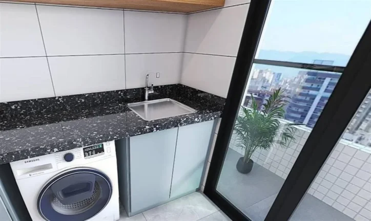 Imagem APARTAMENTO COM 80.51 m² - BOQUEIRAO - PRAIA GRANDE SP