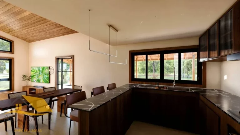 Imagem (LANÇAMENTO) Casa de Campo com 150 mts², Piscina, Sauna e Área Gourmet