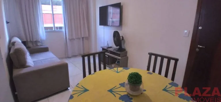 Imagem 1 Quarto | Vaga Rotativa | 53m² Privativos | Mobiliado | Centro de Balneário Camboriú